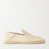 Finn Collapsible-Heel Suede Espadrilles
