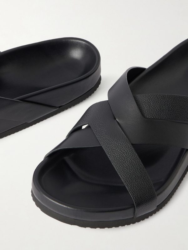 Woven Leather Sandals - CU