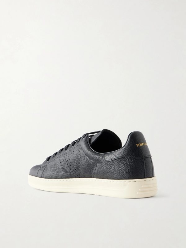Warwick Full-Grain Leather Sneakers - BK Warwick Full-Grain Leather Sneakers - BK
