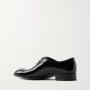 Elkan Patent-Leather Oxford Shoes - BK Elkan Patent-Leather Oxford Shoes - BK