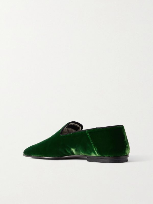 Steven Velvet Slippers - BK Steven Velvet Slippers - BK