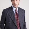 8.5cm Striped Silk-Jacquard Tie - OU 8.5cm Striped Silk-Jacquard Tie - OU