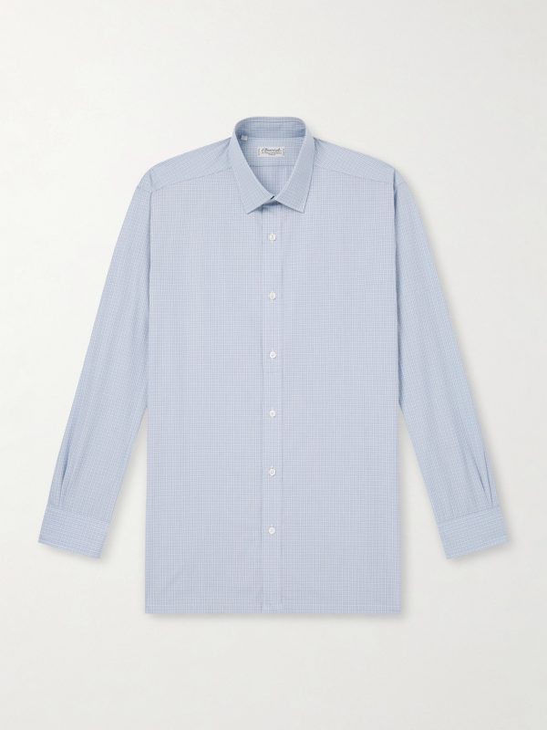 Checked Cotton-Poplin Shirt Checked Cotton-Poplin Shirt