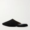 Suede Slippers - BK