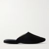 Suede Slippers