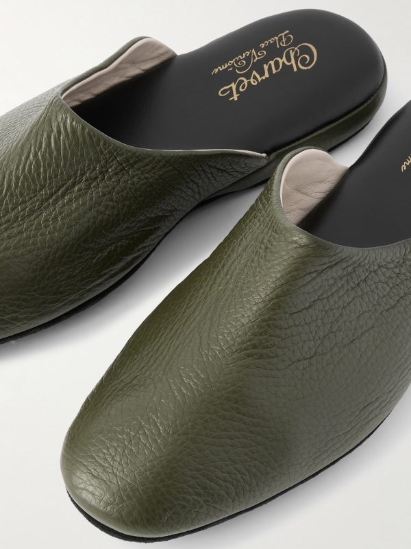 Leather Slippers - CU Leather Slippers - CU