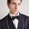 Pre-Tied Embroidered Silk Bow Tie - OU Pre-Tied Embroidered Silk Bow Tie - OU