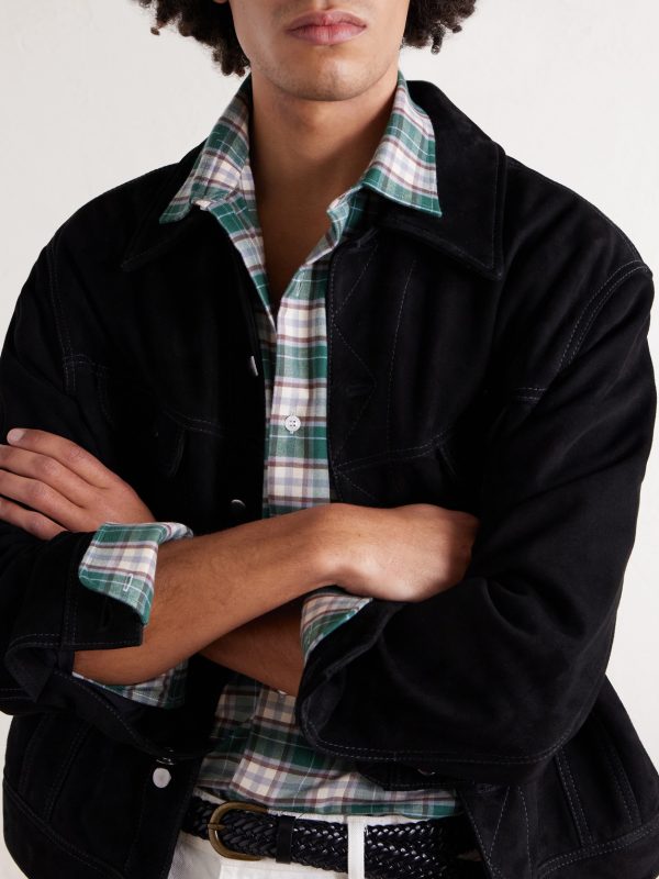Checked Cotton-Flannel Shirt - E1 Checked Cotton-Flannel Shirt - E1