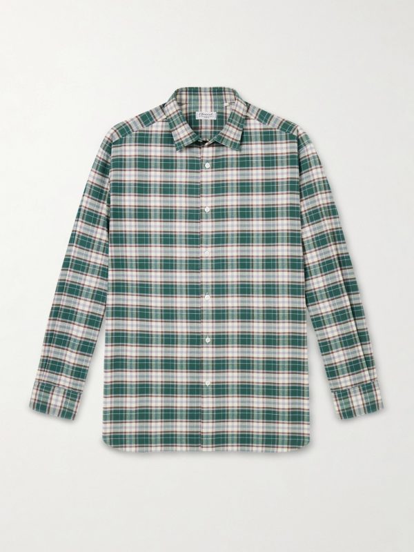 Checked Cotton-Flannel Shirt Checked Cotton-Flannel Shirt