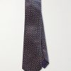 8.5cm Embroidered Silk-Jacquard Tie