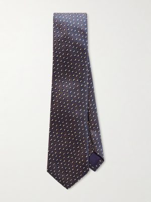 8.5cm Embroidered Silk-Jacquard Tie 8.5cm Embroidered Silk-Jacquard Tie