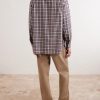 Checked Cotton-Flannel Shirt - BK Checked Cotton-Flannel Shirt - BK