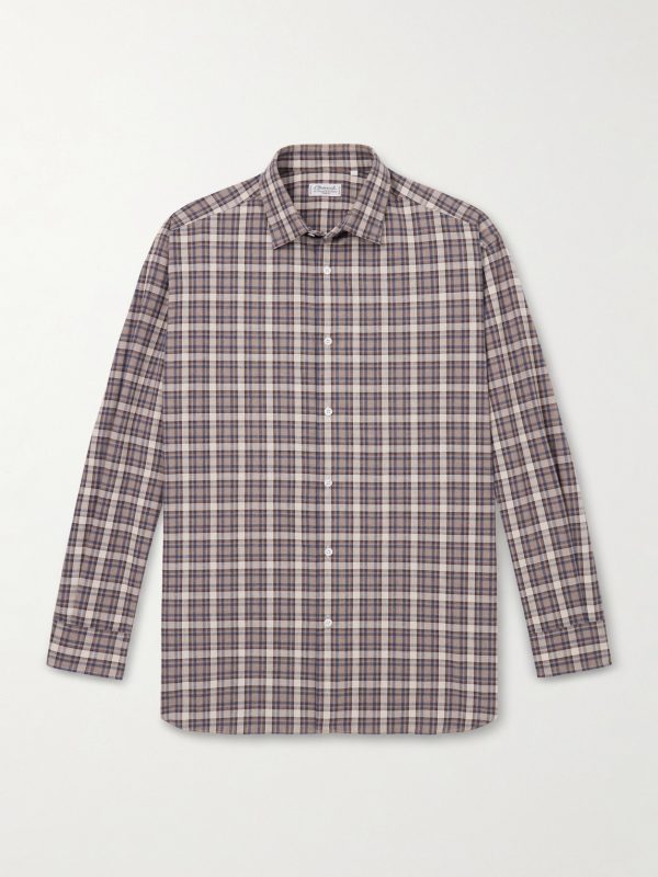 Checked Cotton-Flannel Shirt Checked Cotton-Flannel Shirt