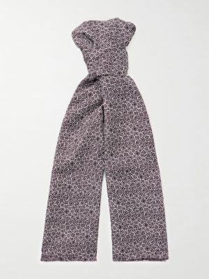 Printed Silk-Voile Scarf