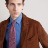 8cm Embroidered Silk Tie - FR 8cm Embroidered Silk Tie - FR