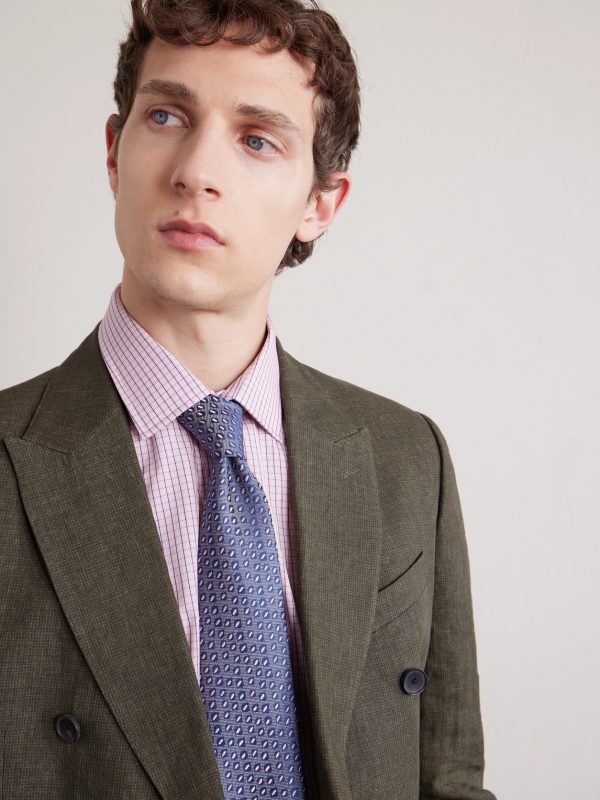 8.5cm Embroidered Silk-Jacquard Tie - FR