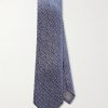 8.5cm Embroidered Silk-Jacquard Tie
