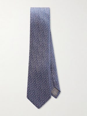8.5cm Embroidered Silk-Jacquard Tie 8.5cm Embroidered Silk-Jacquard Tie