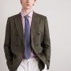 8.5cm Embroidered Silk-Jacquard Tie - OU