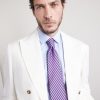 8.5cm Striped Silk-Jacquard Tie - FR