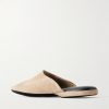 Suede Slippers - BK