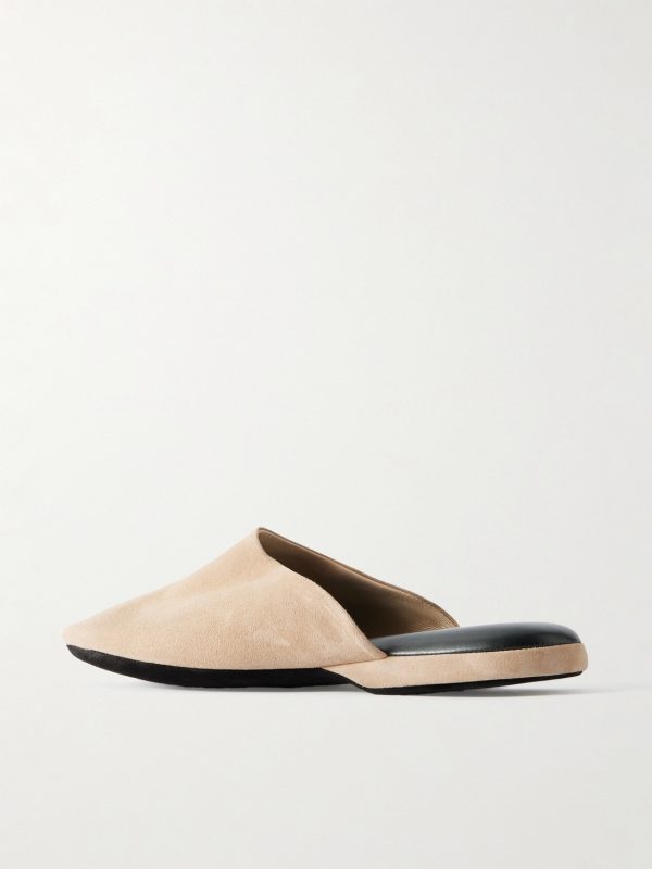 Suede Slippers - BK