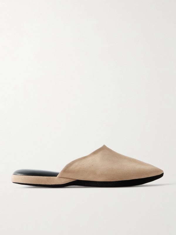 Suede Slippers