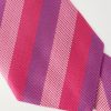 8.5cm Striped Jacquard Silk Tie - CU 8.5cm Striped Jacquard Silk Tie - CU