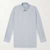 Striped Cotton-Poplin Shirt Striped Cotton-Poplin Shirt