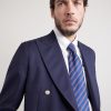 8.5cm Striped Silk-Jacquard Tie - FR