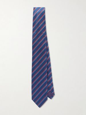 8.5cm Striped Silk-Jacquard Tie