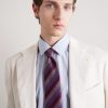 8.5cm Striped Silk Tie - OU 8.5cm Striped Silk Tie - OU