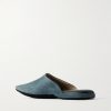 Suede Slippers - BK