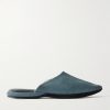 Suede Slippers