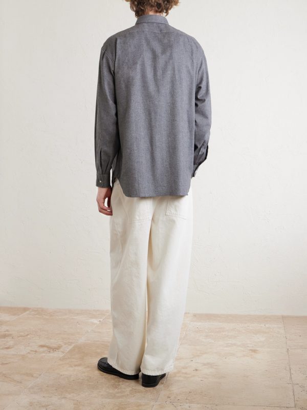 Herringbone Cotton Shirt - BK