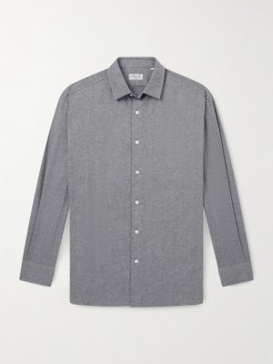 Herringbone Cotton Shirt Herringbone Cotton Shirt