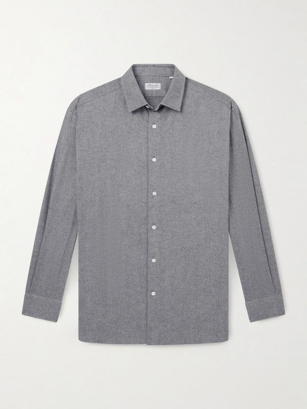 Herringbone Cotton Shirt