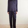 Brindisi 127 Camp-Collar Printed Silk-Satin Pyjama Set - OU Brindisi 127 Camp-Collar Printed Silk-Satin Pyjama Set - OU