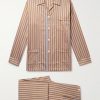 Wellington Striped Cotton-Poplin Pyjama Set Wellington Striped Cotton-Poplin Pyjama Set