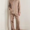 Wellington Striped Cotton-Poplin Pyjama Set - OU Wellington Striped Cotton-Poplin Pyjama Set - OU