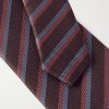 8.5cm Striped Silk-Jacquard Tie - CU 8.5cm Striped Silk-Jacquard Tie - CU