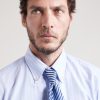 8.5cm Striped Silk-Jacquard Tie - FR