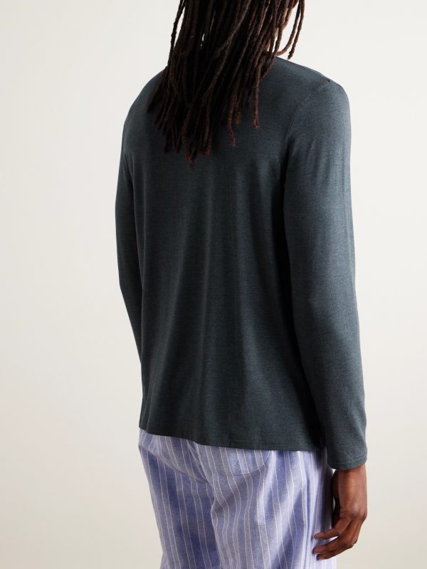 Marlowe Stretch-Micro Modal Jersey T-Shirt - BK