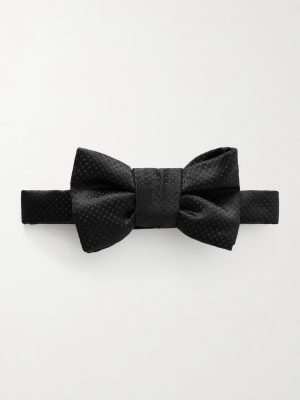 Pre-Tied Polka-Dot Silk Bow Tie Pre-Tied Polka-Dot Silk Bow Tie