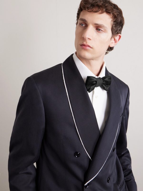 Pre-Tied Polka-Dot Silk Bow Tie - OU Pre-Tied Polka-Dot Silk Bow Tie - OU