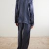 Brindisi Striped Silk-Satin Pyjama Set - BK Brindisi Striped Silk-Satin Pyjama Set - BK