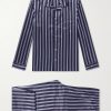 Brindisi Striped Silk-Satin Pyjama Set Brindisi Striped Silk-Satin Pyjama Set