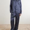 Brindisi Striped Silk-Satin Pyjama Set - OU Brindisi Striped Silk-Satin Pyjama Set - OU