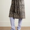 Shearling-Lined Suede Slippers - OU Shearling-Lined Suede Slippers - OU