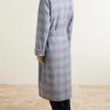 Kelburn 52 Belted Checked Cotton Robe - BK